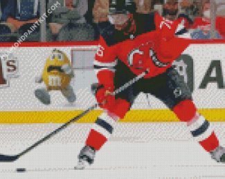 New Jersey Devils player diamond painting