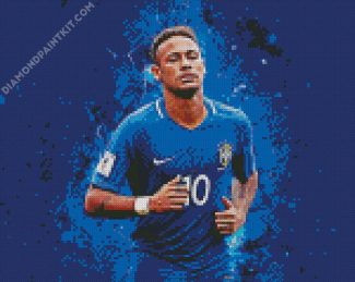 Neymar Football Player diamond painting