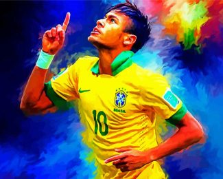 Neymar Player diamond painting