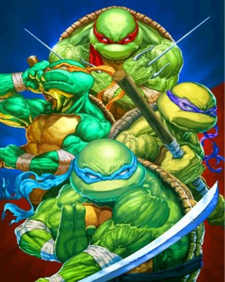 Ninja Turtles Heroes diamond painting