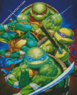 Ninja Turtles Heroes diamond painting