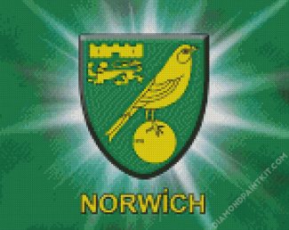 Norwich Logo diamond painting