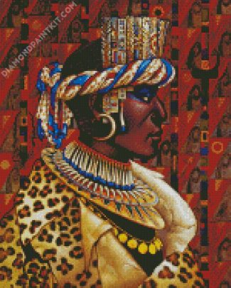 Nubian Man Art diamond painting