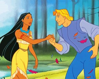 Pocahontas And Prince diamond painting