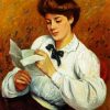 Reading The Letter Art diamond painting