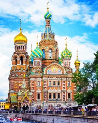 Savior On The Spilled Blood Russia diamond painting