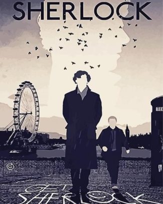 Sherlock Poster diamond painting