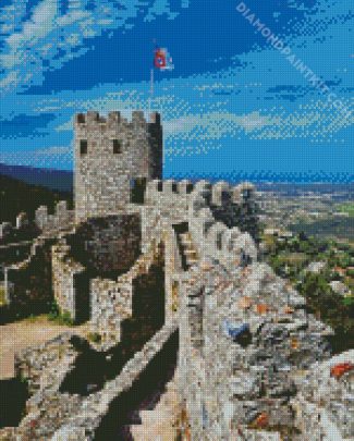 Sintra Castelo Dos Mouros diamond painting