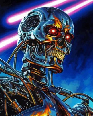Skynet The Terminator Game diamond painting