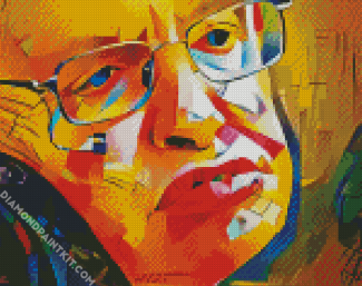 Stephen Hawking Art diamond painting