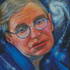 Stephen Hawking diamond painting