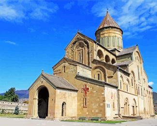Svetitskhoveli Cathedral Tbilisi diamond painting