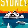 Sydney Opera House Poster diamond painting