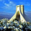 Tehran Azadi Tower diamond painting