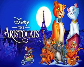 The Aristocats Poster diamond painting