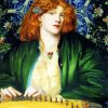 The Blue Bower By Rossetti diamond painting