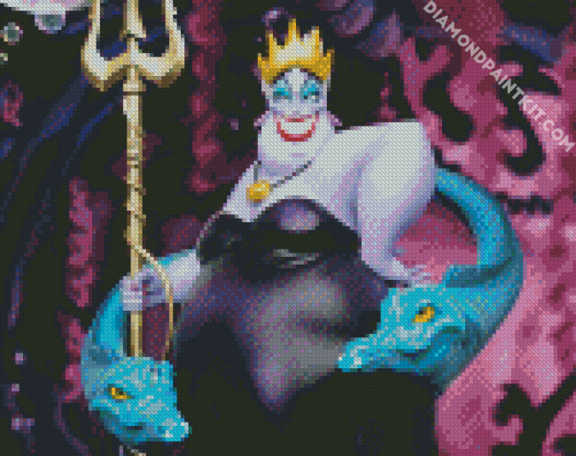 The Little Mermaid Ursula diamond painting