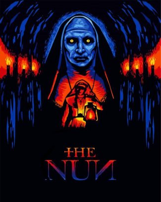 The Nun Movie Poster diamond painting