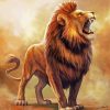 The Roaring Lion diamond painting