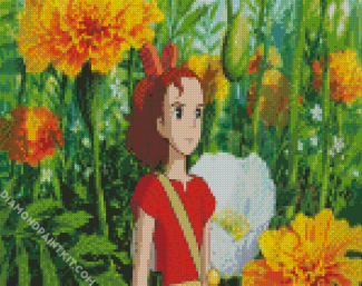 The Secret World Of Arrietty diamond painting