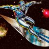The Silver Surfer diamond painting