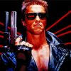The Terminator Anold Schwarzenegger diamond painting