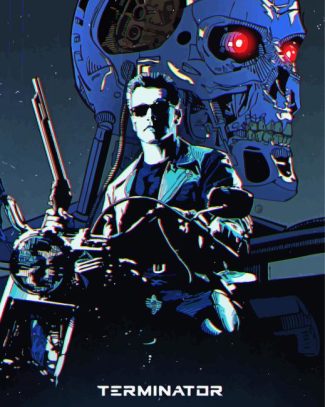 The-Terminator Poster diamond painting