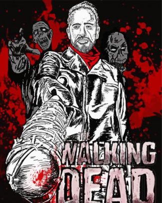 The Walking Dead Negan Smith diamond painting