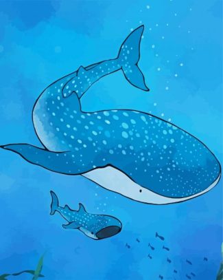 The Whale Shark diamond painting