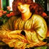 The Women Window By Rossetti diamond painting