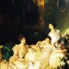 The Wyndham Sisters By Sargent diamond painting