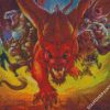 The Dungeons And Dragons dimaond painting