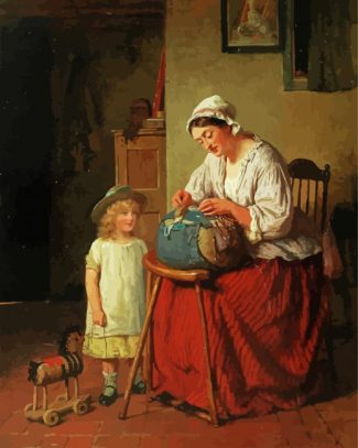 The lacemaker George Smith diamond painting