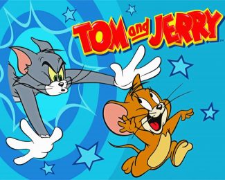 Tom And Jerry diamond painting