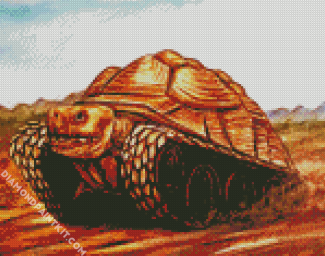 Tortoise Tank diamond painting