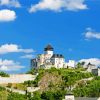 Trencin Castle Slovakia diamond painting
