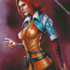 Triss Merigold The Witcher Game diamond painting