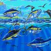Tuna Fish In Sea diamond painting