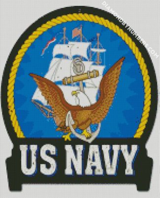 US Navy Symbol Diamond painting