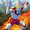 Ultraman Superhero diamond painting