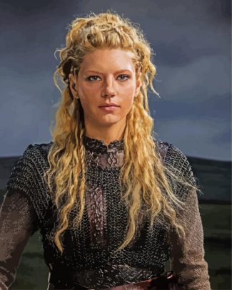 Vikings Lagertha diamond painting