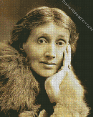 Virginia Woolf diamond painting