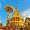 Wat Rong Khun White Temple Thailand diamond painting
