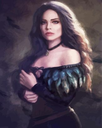 Yennefer Wicther diamond painting