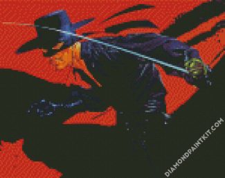 Zorro The Hero diamond painting