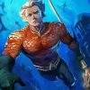 Aesthetic Aquaman diamond painting
