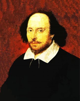 Aesthetic William Shakespeare diamond painting