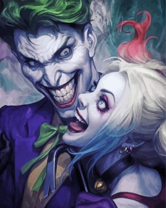 Aesthetic Joker Couple diamond painting