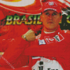 Aesthetic Michael Schumacher Racer diamond painting