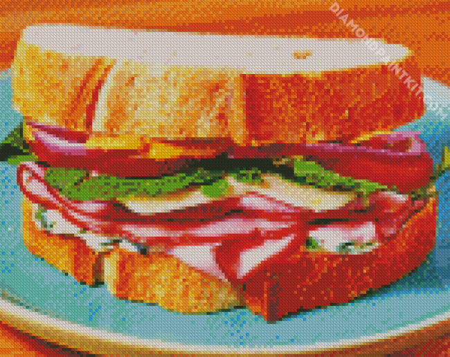 Aesthetic Sandwich diamond painting